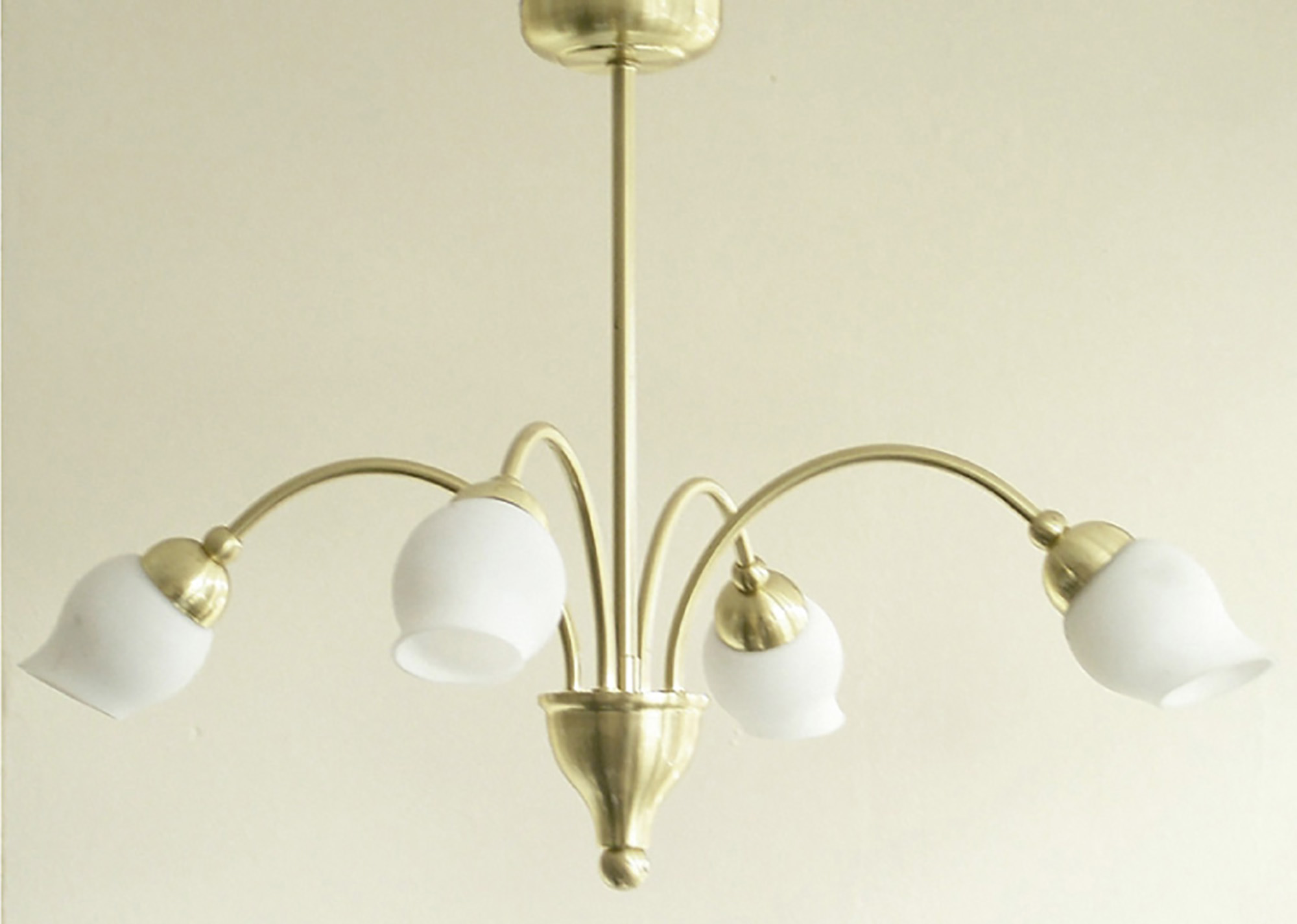 Rimini Satin Brass Ceiling Lights Diyas Multi Arm Fittings